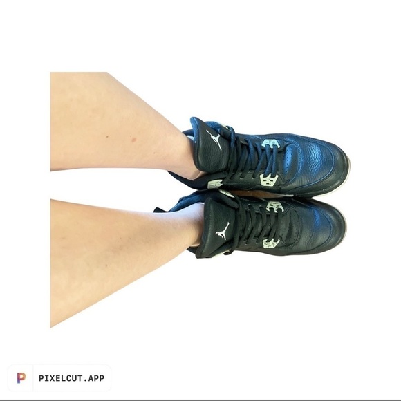 𝅺NIKE Air Jordan 4 Oreos 7Y - Picture 9 of 13